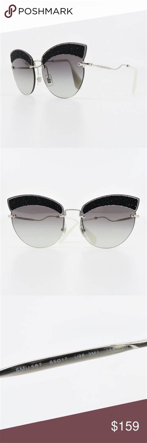 miu miu smu 58 t u98-3m 1|New Miu Miu Sunglasses SMU 58T U98.